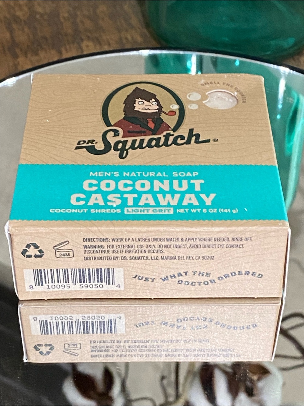 Dr. Squatch Coconut Castaway Men's Soap, light grit, new! - Picture 7 of 7
